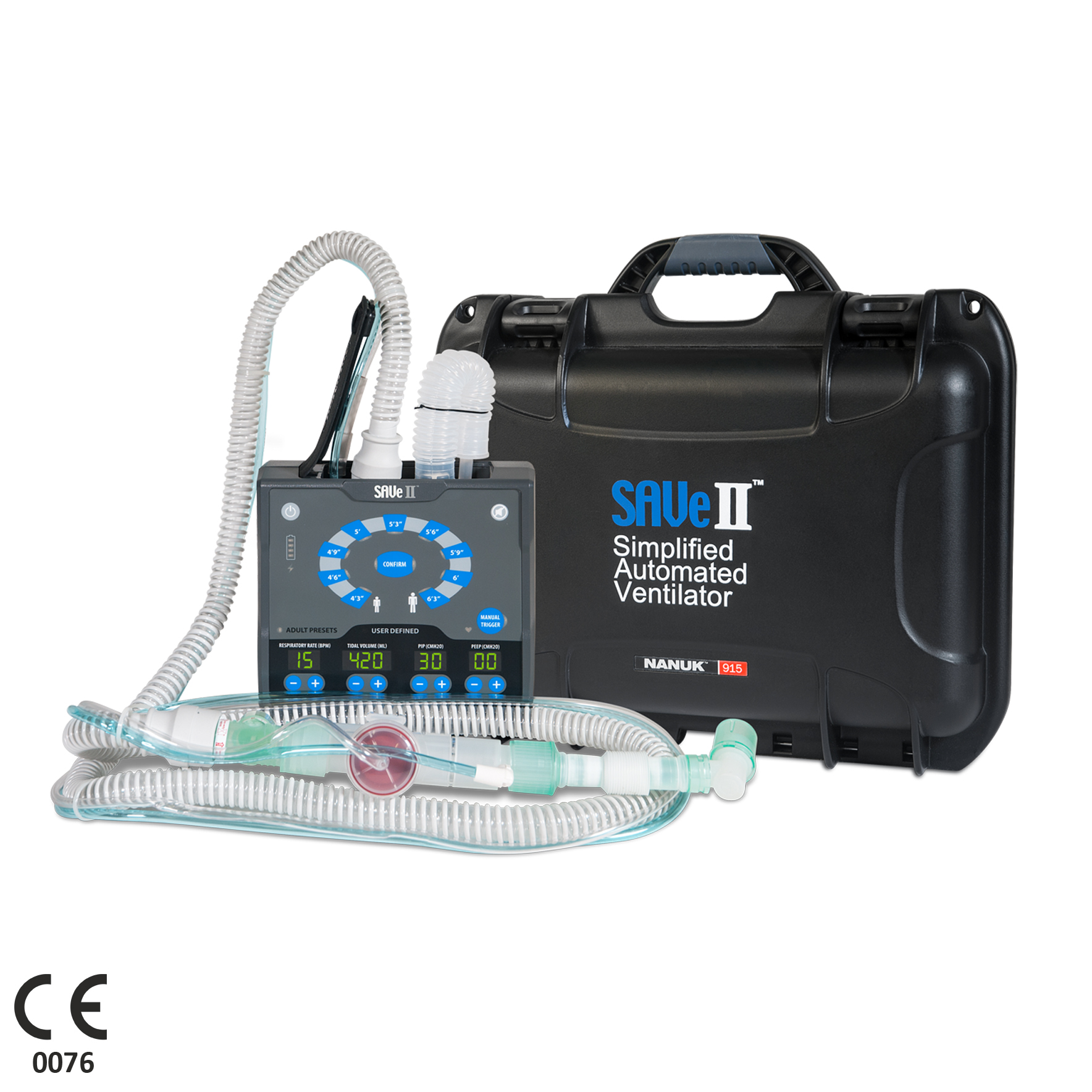 ونتیلاتور پرتابل SaVe II احیا درمان پیشرفته - Image 2