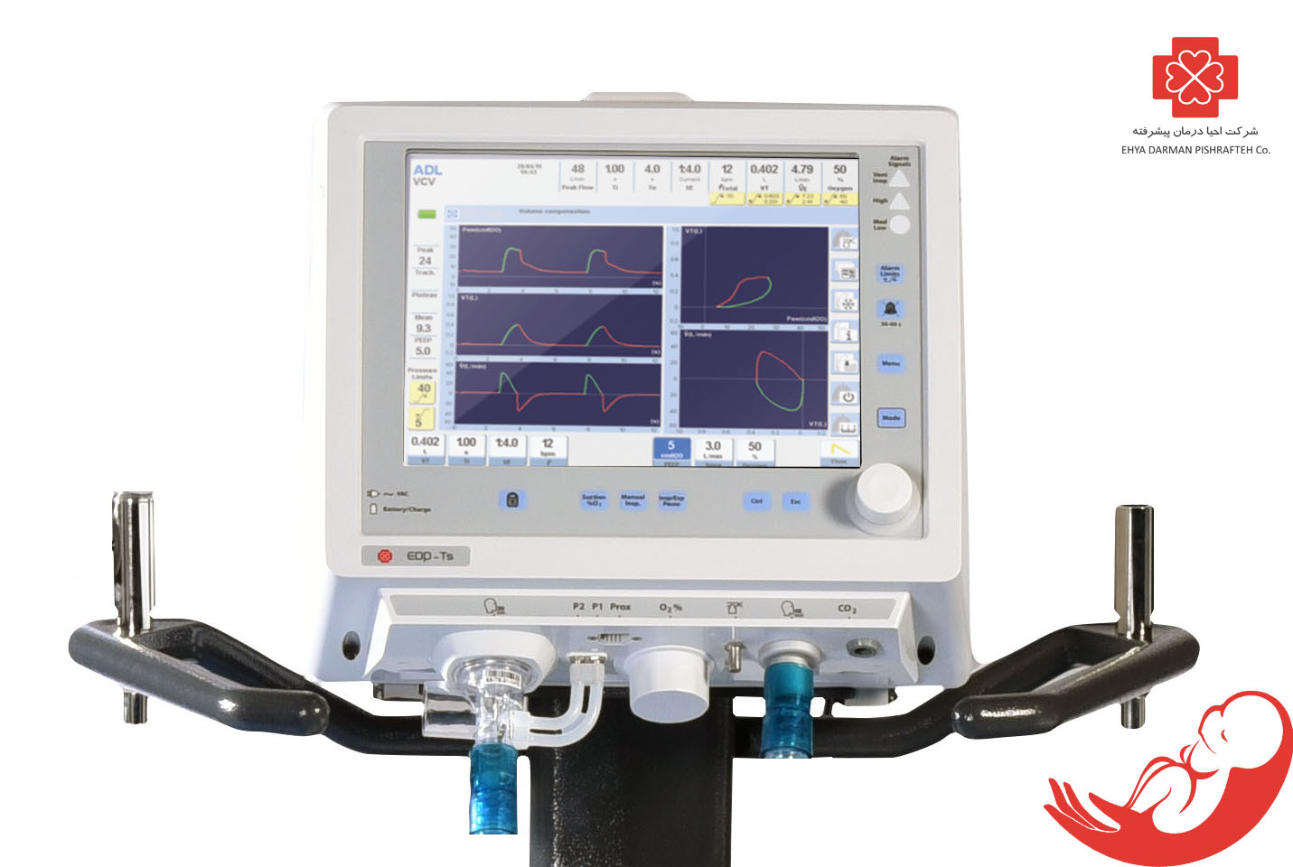 ونتیلاتور نوزادان EDP-TS NEO
